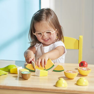 Cutting Fruit Set - Wooden Play Food - Simply Devine Gifts and Decor