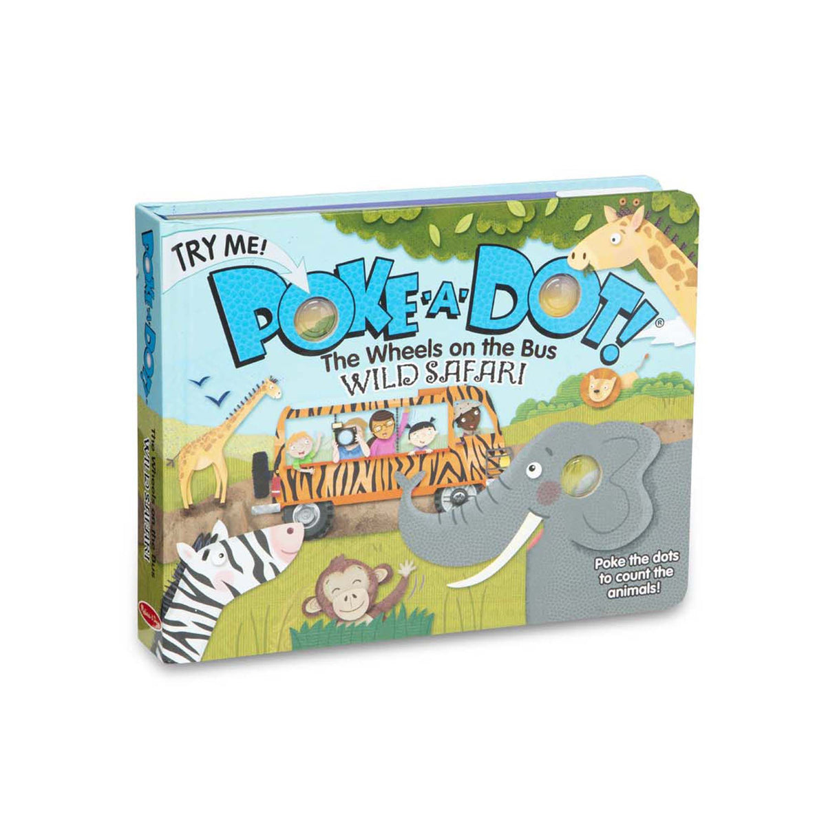 Poke-A-Dot: Dinosaurs A to Z - (Board Book)