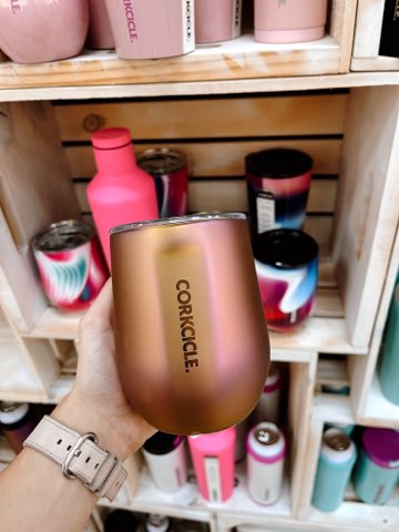 Corkcicle Copper Stemless Wine Cup