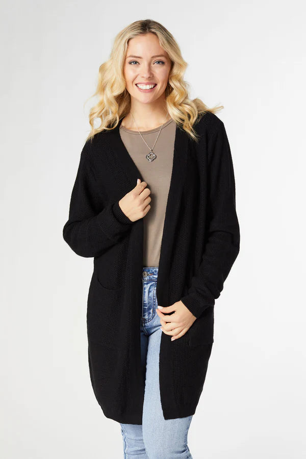 Relaxed Ciana Cardigan with Pocket – Simply Devine Gifts and Decor
