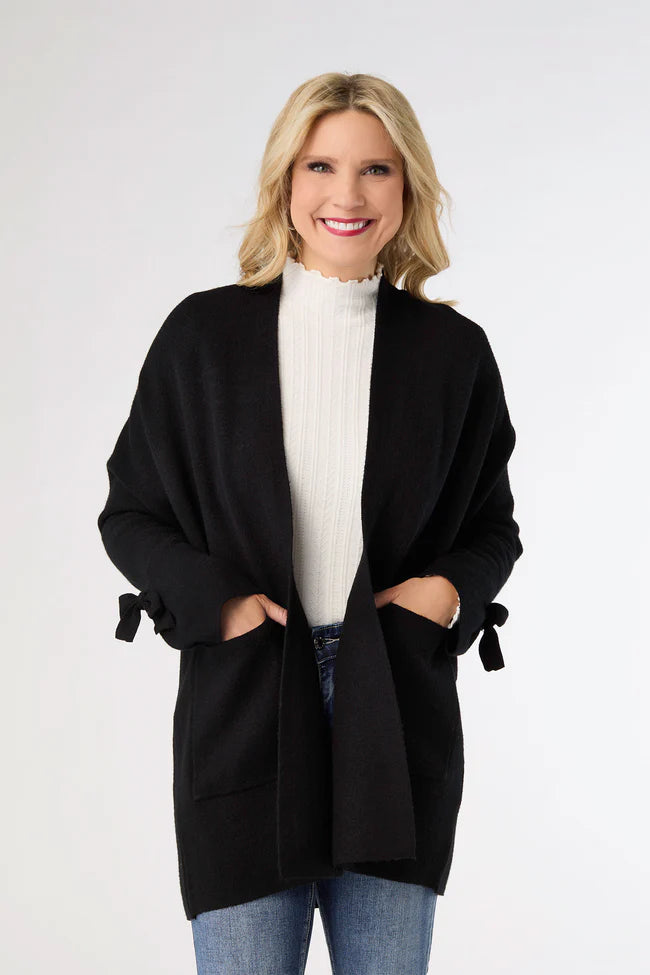 Heavenly-Luxe Bow Sleeve Cardigan with Pockets – Simply Devine Gifts ...