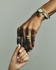 ADELA LEATHER WATCH GOLD TAUPE LEATHER