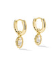 Mini Ellie Luxe Huggie Earrings