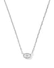 Mini Elisa Luxe Gold Pendant Necklace