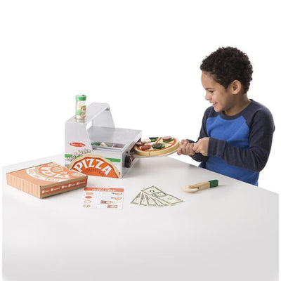 Top & Bake Pizza Counter - Wooden Play Food - Simply Devine Gifts and Decor