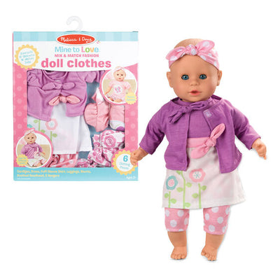 Mine to Love Mix & Match Fashion Doll Clothes GIRLS - Simply Devine Gifts and Decor