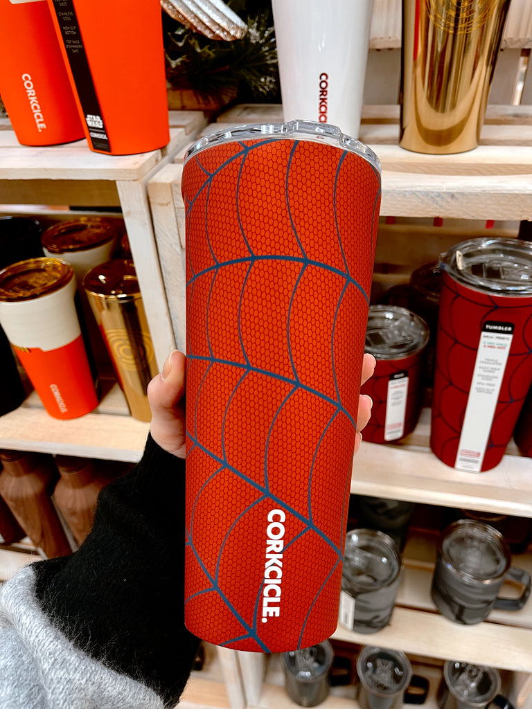 CORKCICLE MARVEL KIDS CUPKIDS CUP WITH LID & STRAW SPIDERMAN NWT