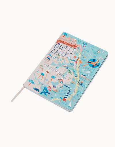 Outer Banks Ruled Notebook - Simply Devine Gifts and Decor